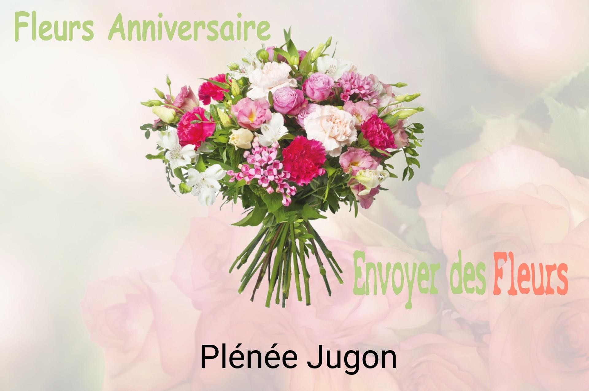 Bouquet de fleurs d’anniversaire livré à Plénée-Jugon