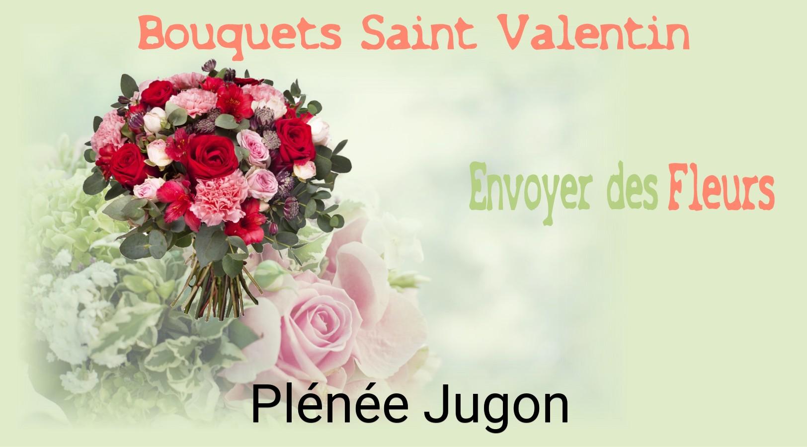 Roses de Saint-Valentin livrées à Plénée-Jugon